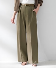 【接触冷感/UVカット/遮熱/吸水速乾】クリーンワイドパンツ