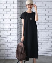 【接触冷感/UVカット/遮熱/抗菌防臭】ライトプレーティングワンピース