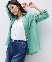 シルキータッチシアーシャツ