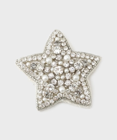 【CITRUS】ビーズブローチ STAR