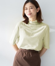 シアーテレコハイネックトップス