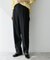 ウーステッドテーパードパンツ