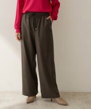 【セットアップ可/ウエストゴム】ウールドロストパンツ