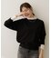 【アンサンブル可能/オンオフ使える】シルクウールカシミヤプルオーバー