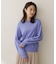 【大人の抜け感/8色展開】ボリュームスリーブニットプルオーバー