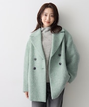 シャギーダブルコート