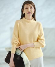 コクーンシルエットウールニット