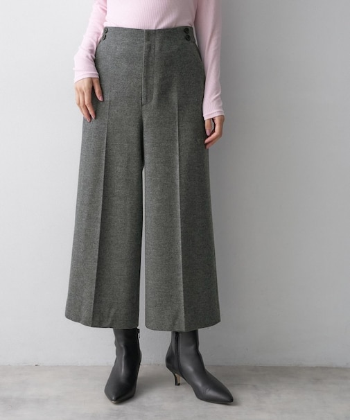 【名品】ミルドジャージクロップドパンツ