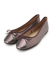 【M・Lサイズ展開／6色】ラウンドトゥバレエシューズ