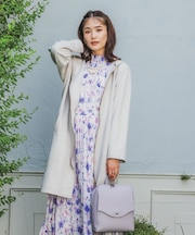 【ロングシーズンOK】カットスエードフードコート