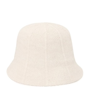 【サイズ調整可】ウールライクニットバケットハット