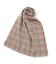 ラメ入りツイード風チェックストール