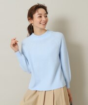 【肌あたりやわらか】メランジ求心ニット