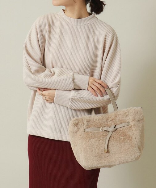 【2WAY】ベルト飾りファートート