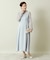 【結婚式・パーティに】サテン×レースワンピース＜ドレスコレクション＞