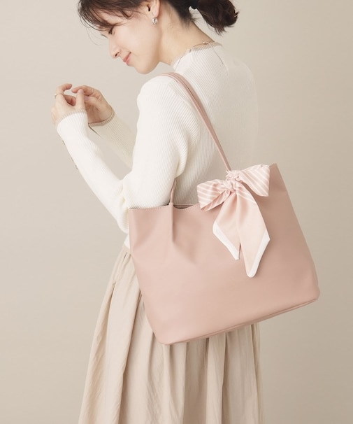 スカーフ付A4トート