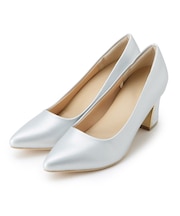 【ラメヒール／抗菌防臭】ベーシックパンプス