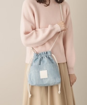 ストーンデニムミニショルダー