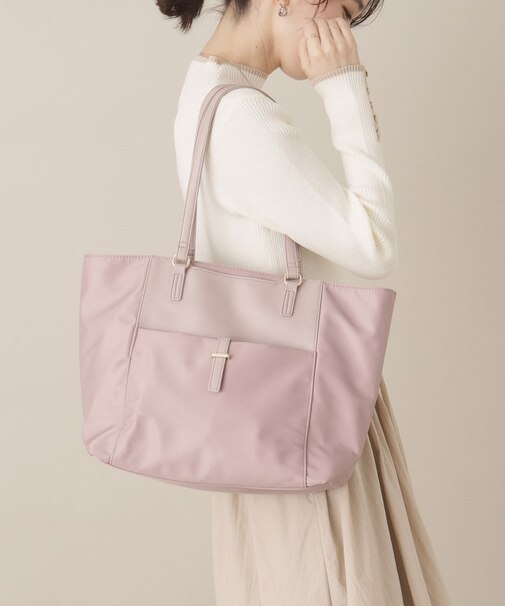 【通勤／11ポケット】人間工学コンビA4トート