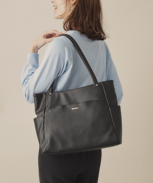 【通勤】スムース10ポケA4トート