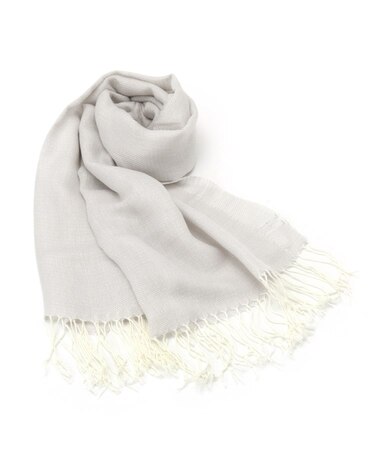 ラメ入り無地ストール