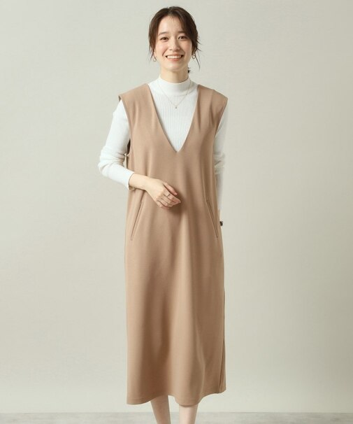 【洗濯機OK／吸水速乾／UVカット】カットジョーゼットジャンスカ