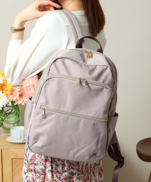 【13ポケット／A4対応】撥水PC収納リュック