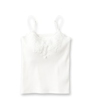 【洗濯機OK】レース付きカップインナー