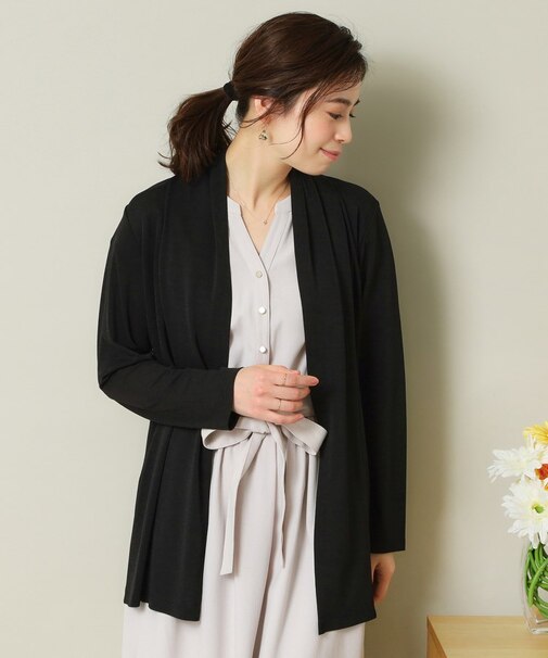 【UVカット／手洗い可】 着流しカーディガン