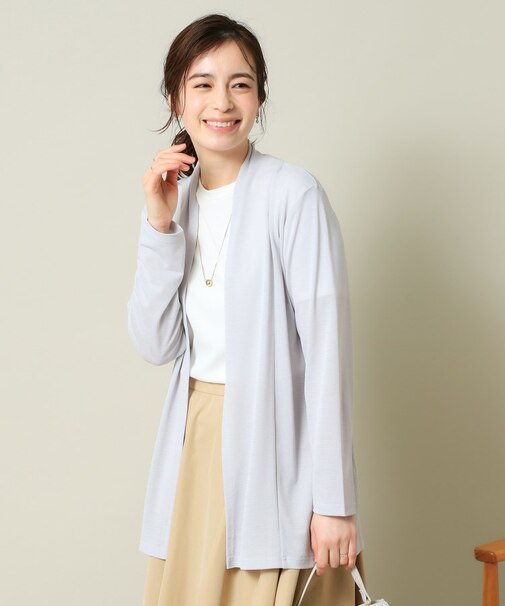【UVカット／手洗い可】 着流しカーディガン