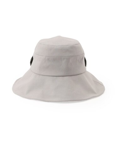 【手洗い可】ブライトリボンキャペリンハット