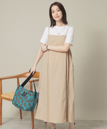 【撥水／洗濯機OK】キャミワンピース＜旅服シリーズ＞