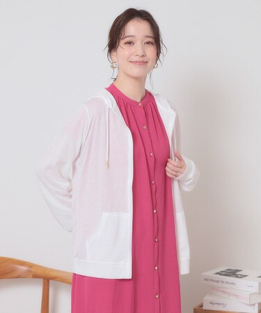 【定番人気／手洗い可／M・L展開】UVカットパーカ