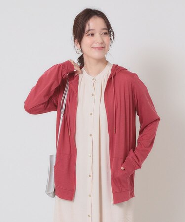 【定番人気／手洗い可／M・L展開】UVカットパーカ