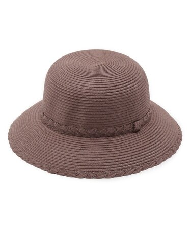 【サイズ調整可/手洗い可】三つ編みハット