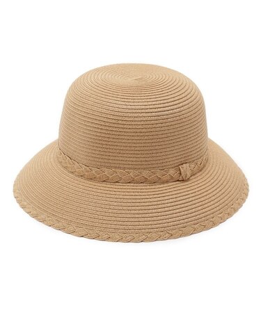 【サイズ調整可/手洗い可】三つ編みハット