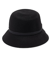 【サイズ調整可/手洗い可】細リボンハット