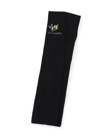 【UV／接触冷感／ギフトに】花言葉刺繍アームカバー