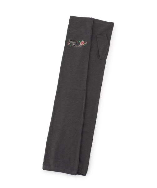 【UV／接触冷感／ギフトに】花言葉刺繍アームカバー