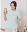 【手洗い可】箔ロゴプリントTシャツ