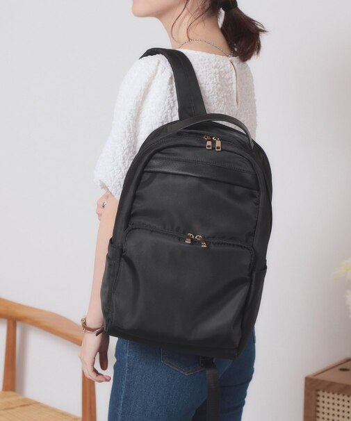 撥水13ポケットコンビリュック