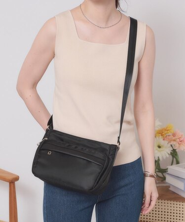 撥水8ポケットコンビショルダー