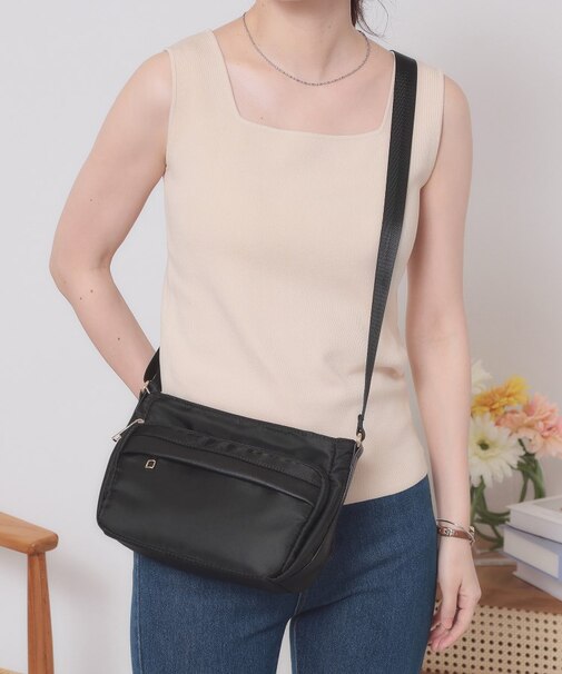 撥水8ポケットコンビショルダー