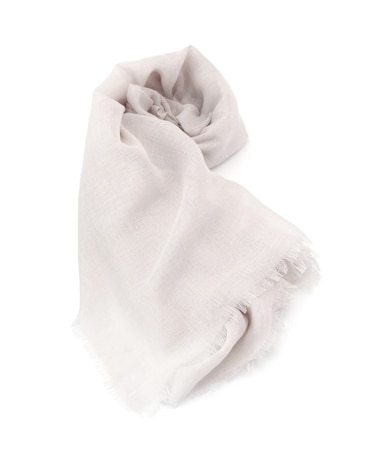 【UV／手洗い可】綿麻無地ストール