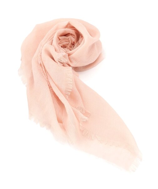 【UV／手洗い可】綿麻無地ストール