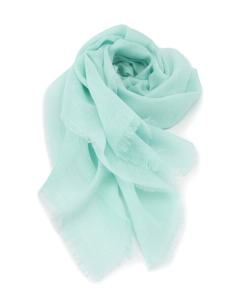 【UV／手洗い可】綿麻無地ストール