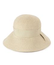 【畳める／サイズ調整可／手洗い可】コンパクトラメリボンハット