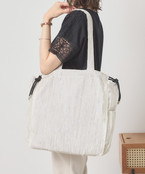 【A4対応】シアー巾着トート
