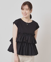 【手洗い可】ビスチェ風プルオーバー