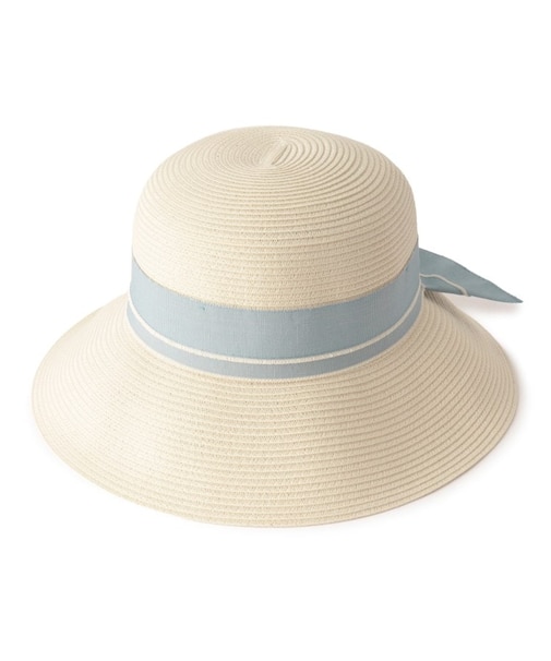 【UV／手洗い可／サイズ調整可】ブレードリボンハット